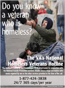 Homeless Veteran Hotline